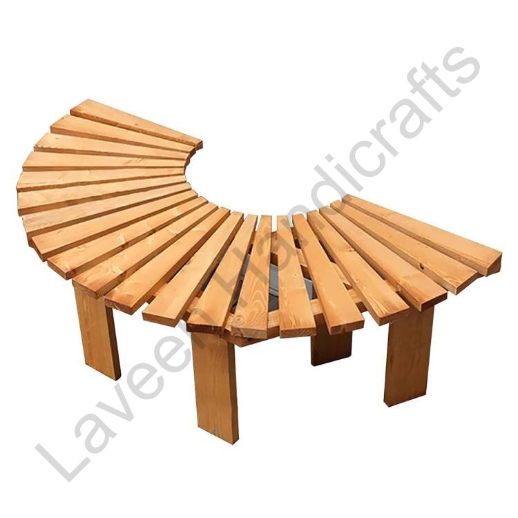 Tree Wrap Bench Seat Brown