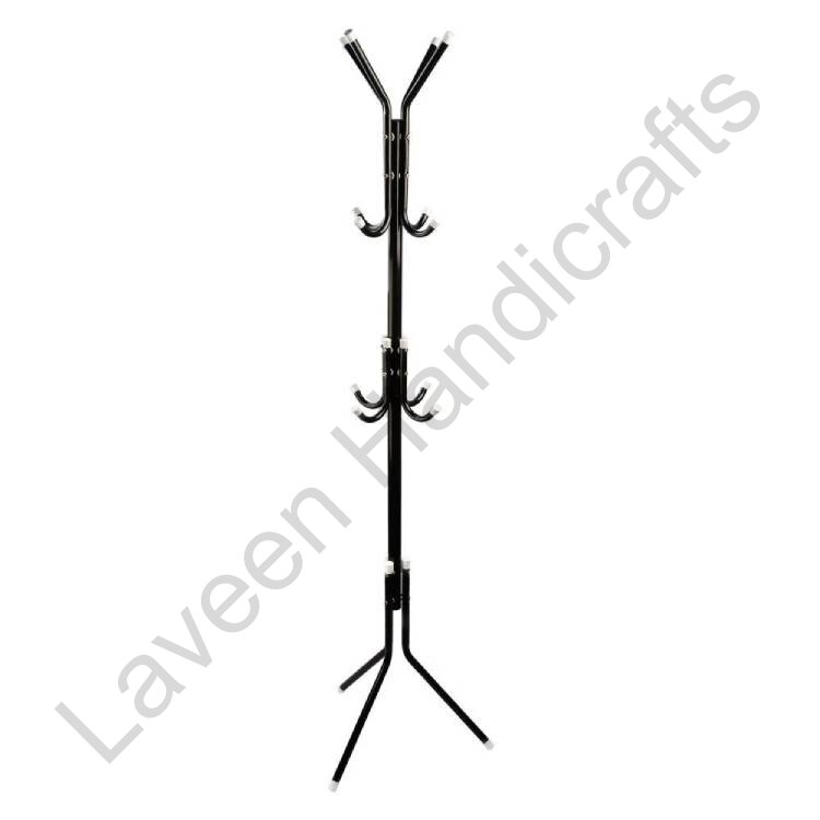 Tree Iron Coat & Hat Stand Black