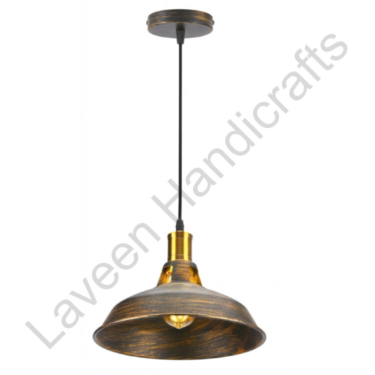 Retro Pendant Hanging Lamp Bronze