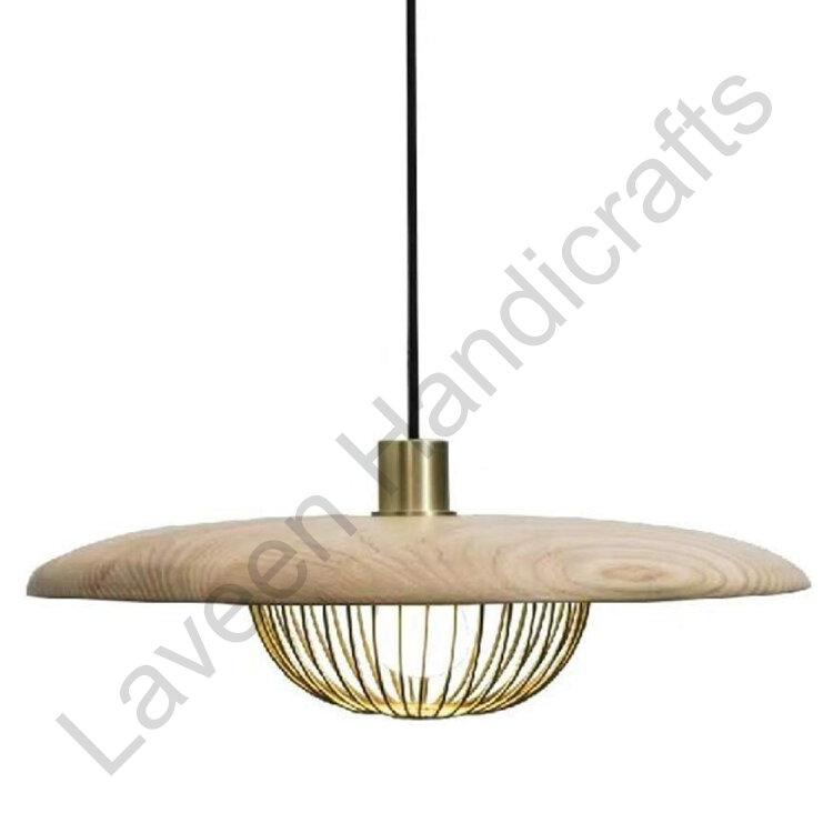 Elegant Hanging Lamp Golden