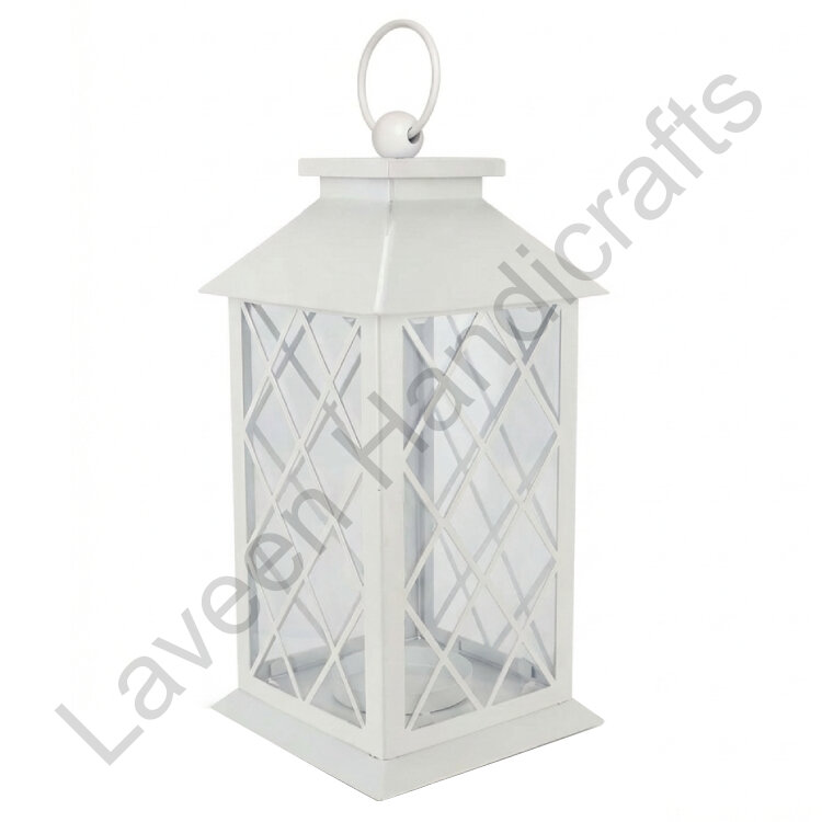 Decorative Hanging Retro Lantern White