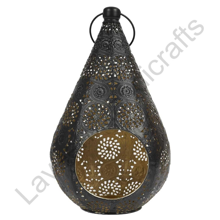Elegant Design Lantern Black