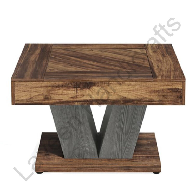 Modern Accent Living Room Table Brown / Grey