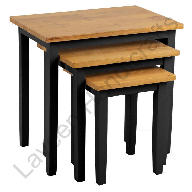 Versatile Nesting Table Brown - 3 Pcs