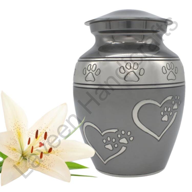 Loyal Friend Remembrance Pet Urn Grey