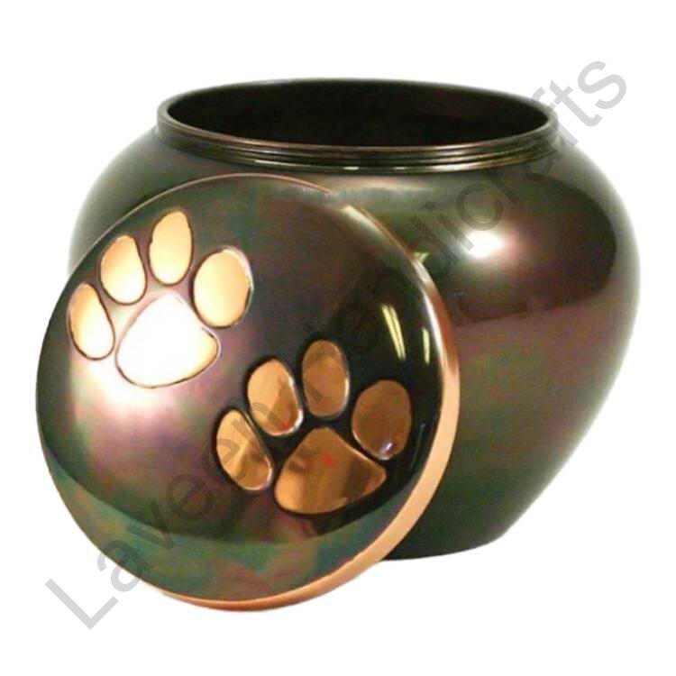 Blossoming Spirit Pet Urn Golden