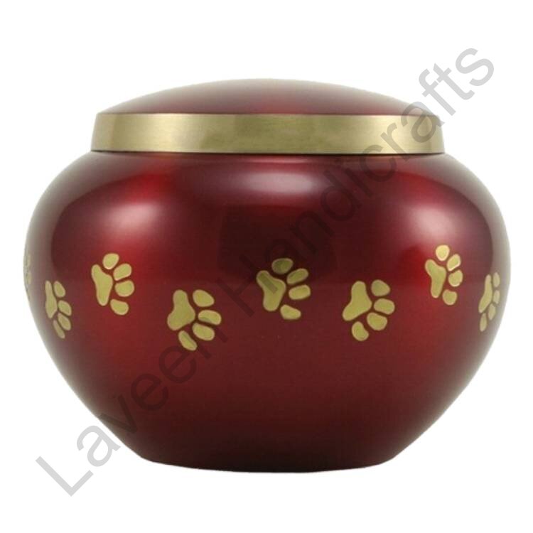 Loving Spirit Pet Urn Red