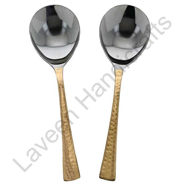 Brass Serving Spoon Copper