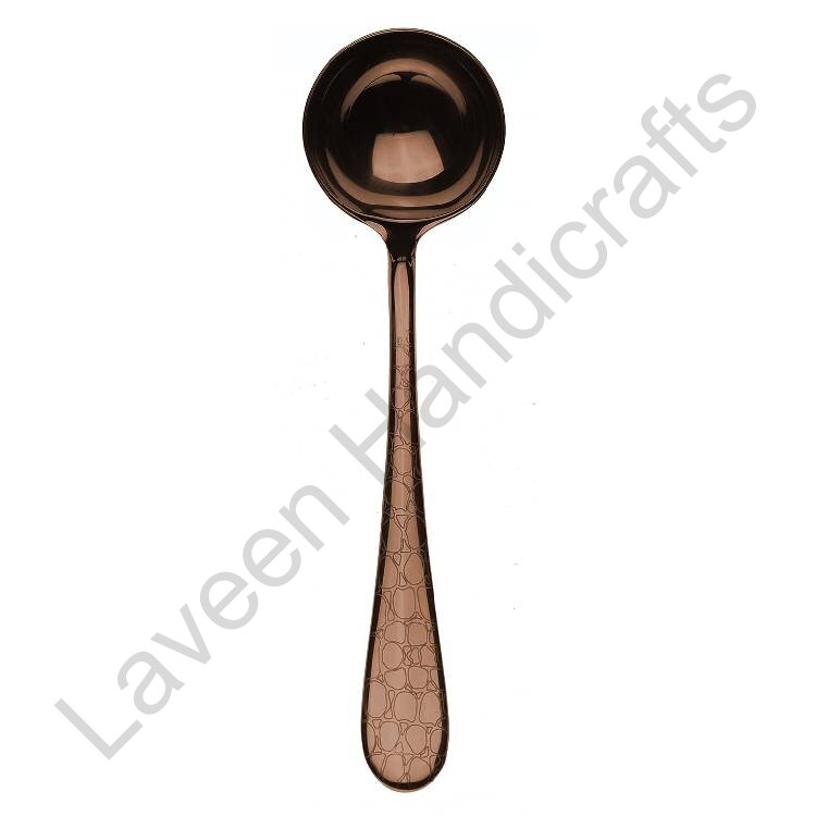 Coccodrillo Ladle Brass Serving Spoon Copper