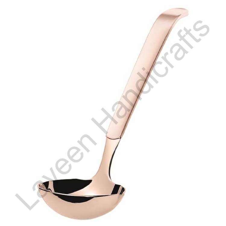 Buffet Brass Serving Spoon Rose Gold