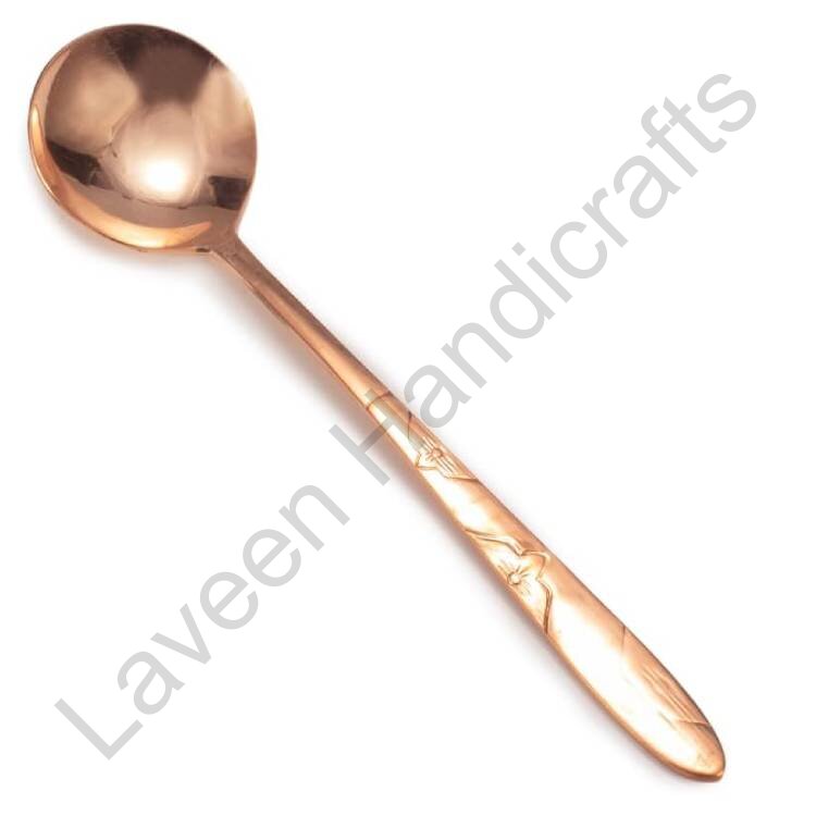 Western Food Brass Spoon Copper