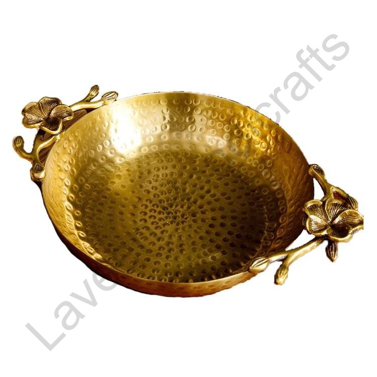 Vintage Decorative Tray Golden